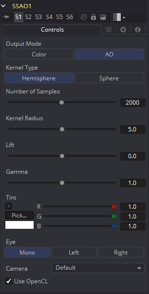 SSAO_Controls